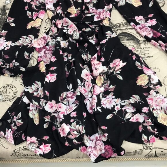 Rachel Roy Ally Floral-Print Belted ShirtdrESS - Picture 7 of 9